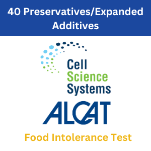 Walk-in-lab Lab Test: 40 Preservatives/Expanded Additives - ALCAT Test Kit